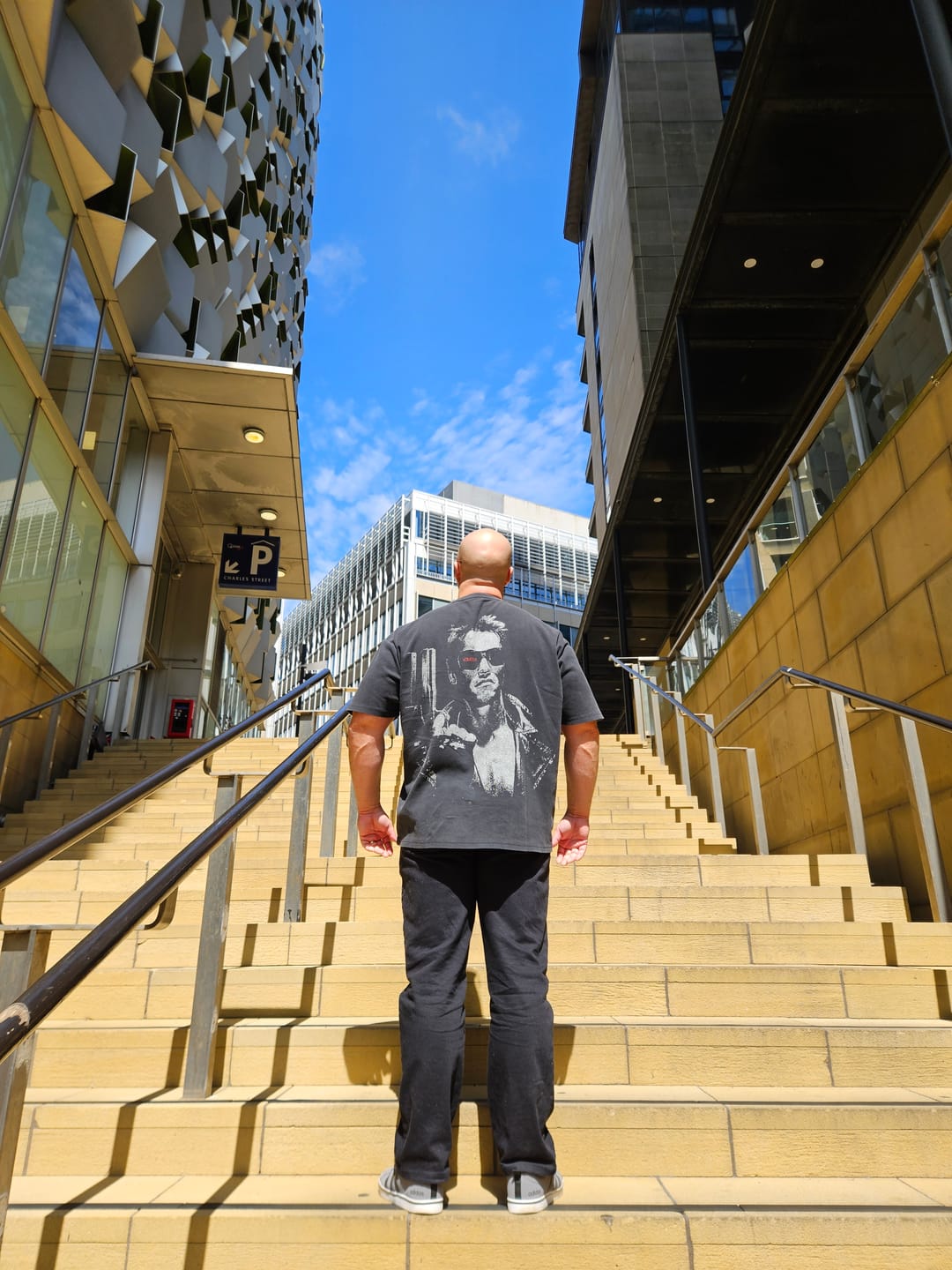 Customer photo review of 4088 - Terminator Tees