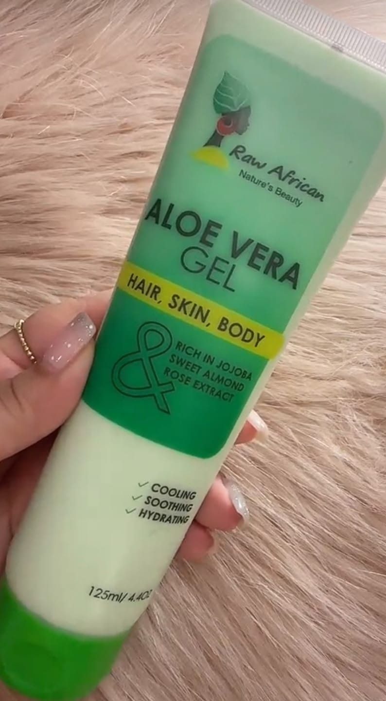 Customer photo review of Aloe Vera Gel