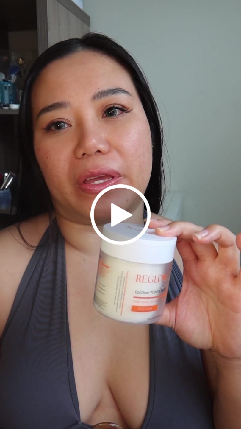 Customer video review of ReGlow EpiClear Toner Pads – Triple-Action Exfoliation (PHA + AHA + BHA) & Niacinamide