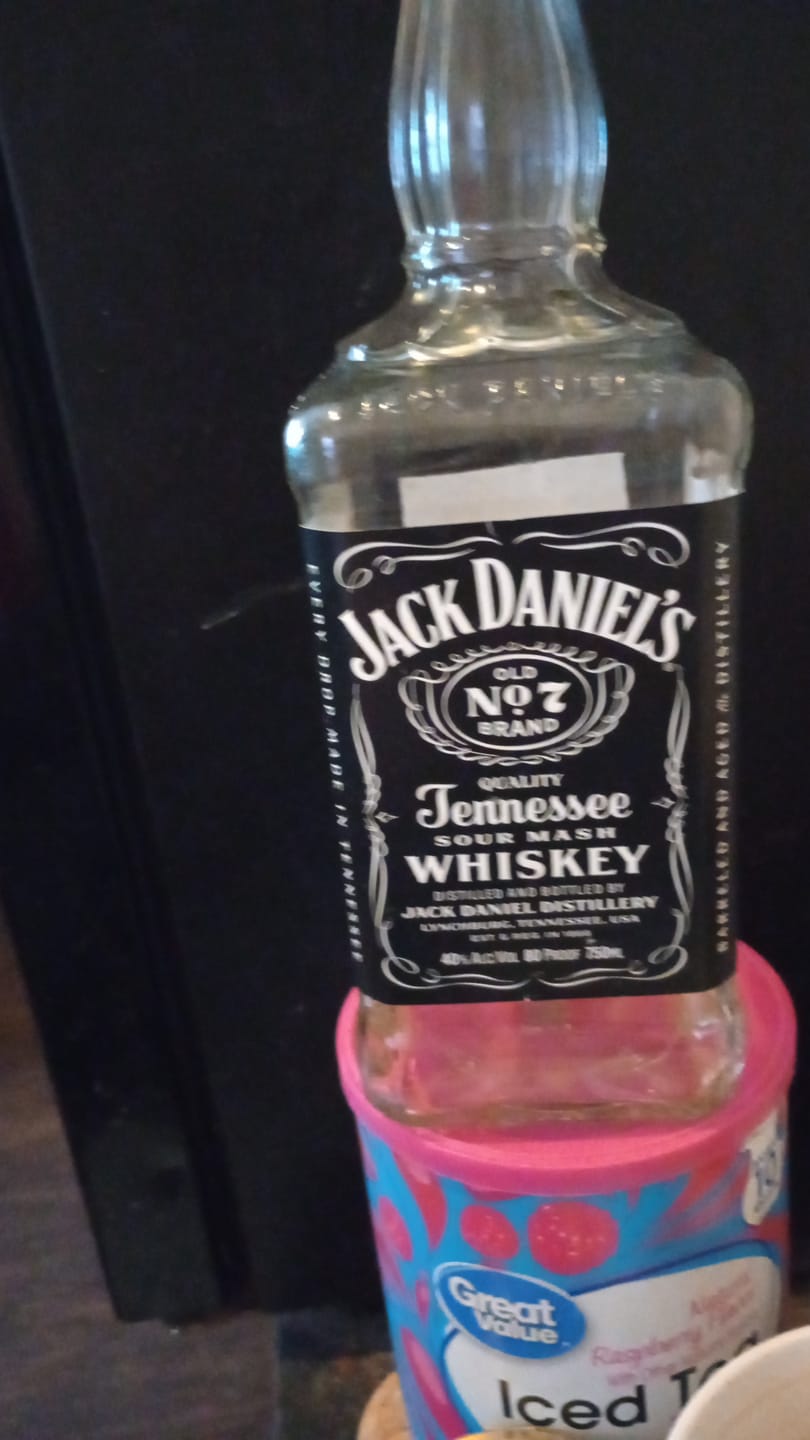 Customer photo review of Jack Daniels Old No. 7 Tennessee Whiskey