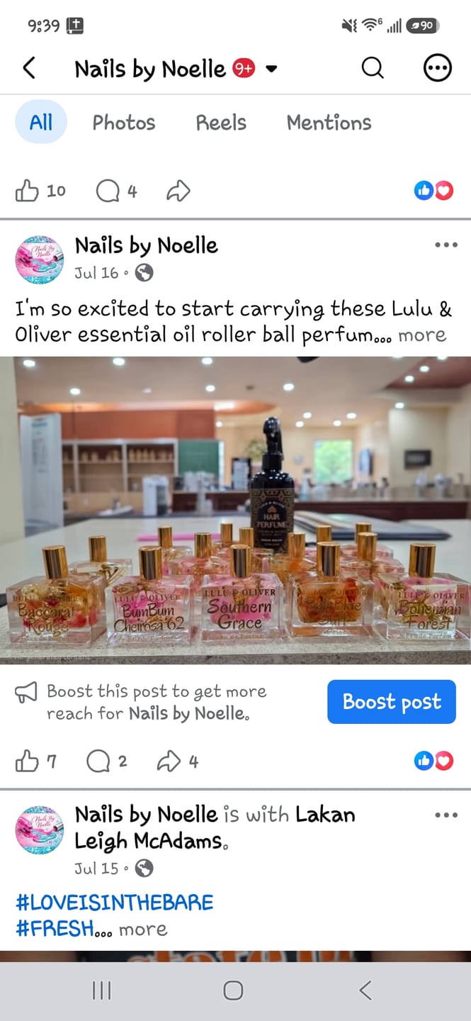 Customer photo review of Roller Ball Perfume Oils