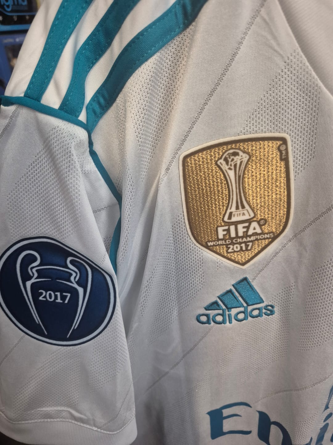 Customer photo review of Maglia Cristiano Ronaldo CR7 Real Madrid Home 2018