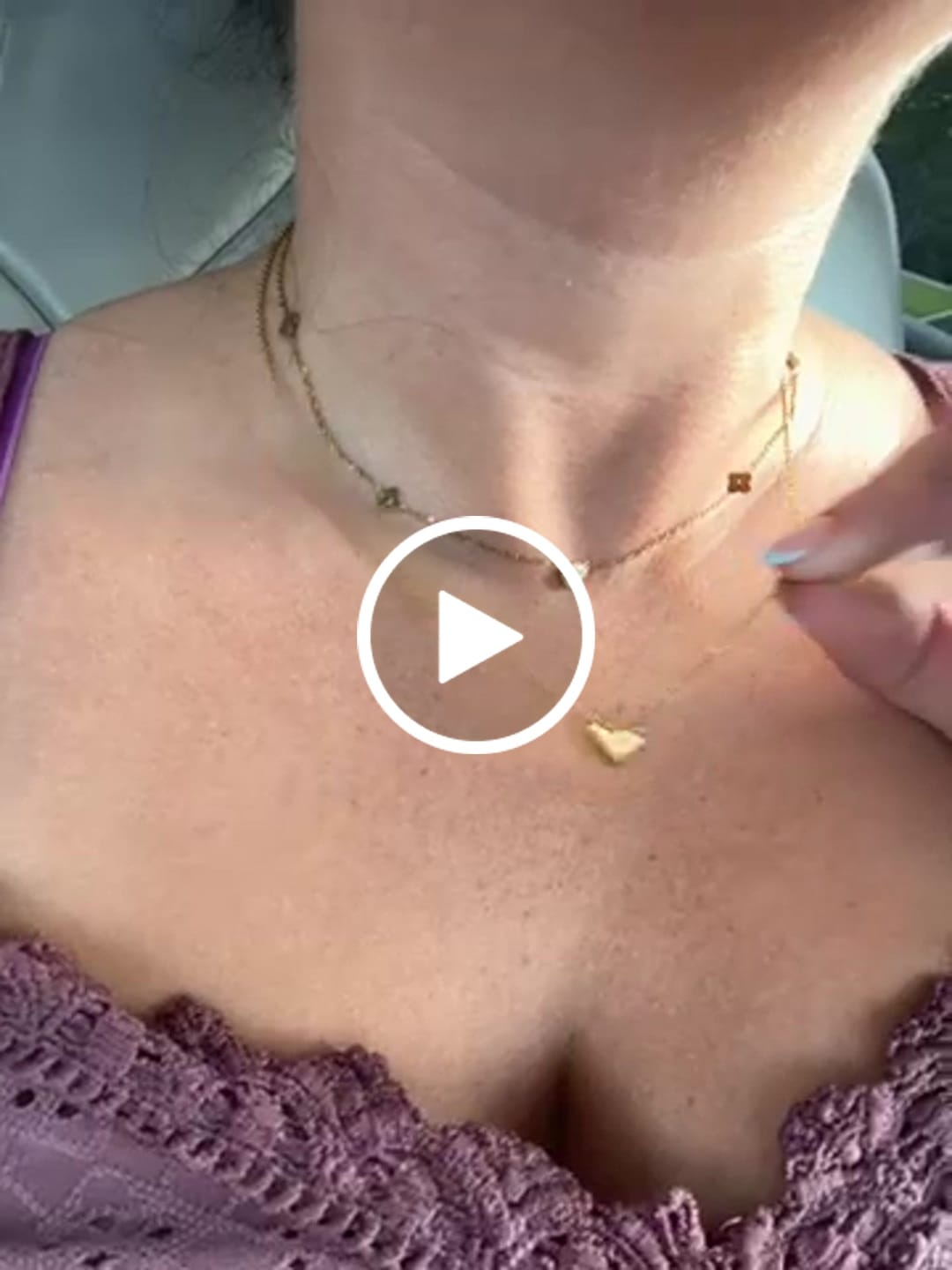 Customer video review of Riley Heart Necklace (Bundle)