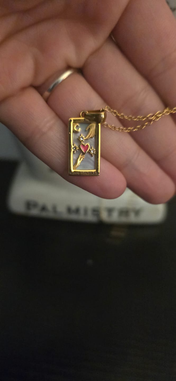 Customer photo review of Golden Fortune Necklace (Bundle)
