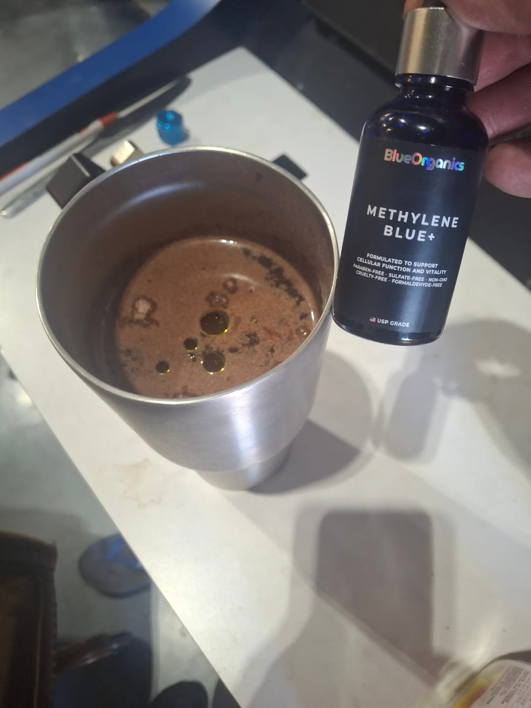 Customer photo review of Methylene Blue Guide