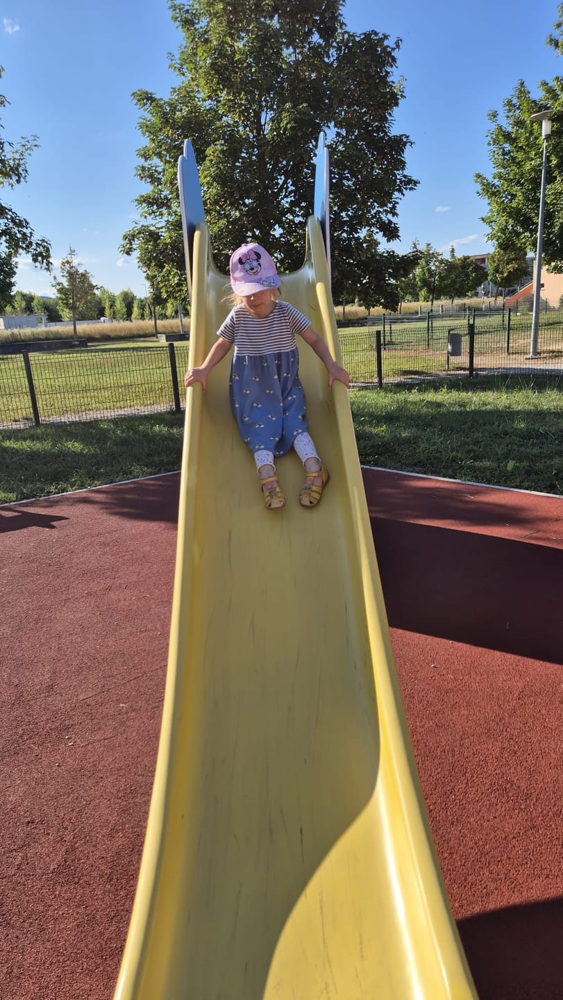 Customer photo review of Blue Rainbows Easy Peasy Summer Dress