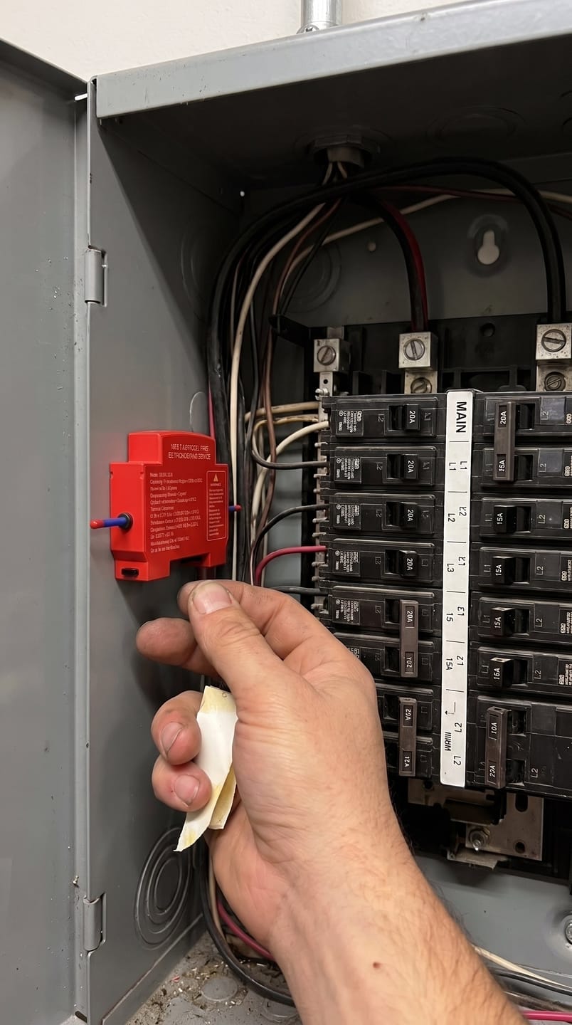 Customer photo review of NovaCare™ Fire Guard — Automatic Fire Suppression Device