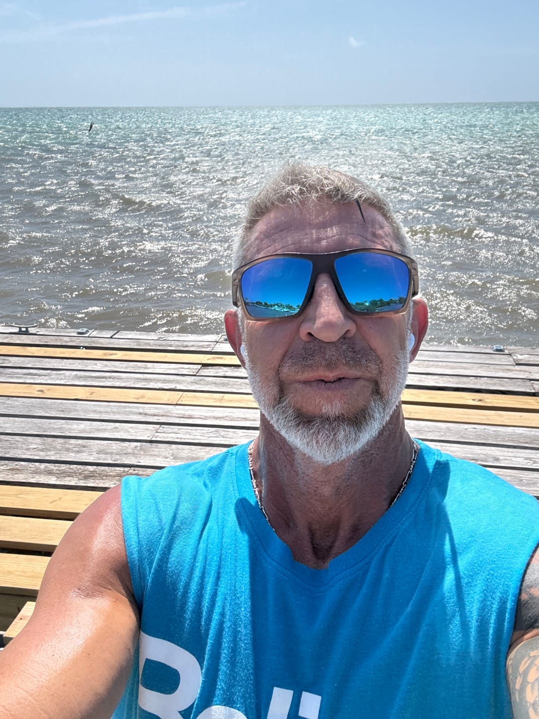 Customer photo review of THE RAY (clear fog / blue)