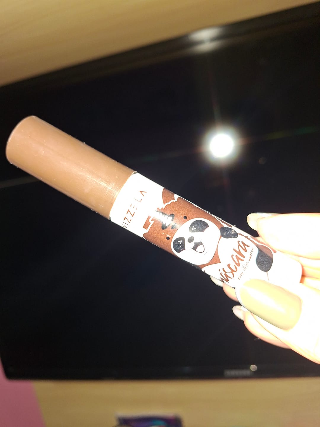 Customer photo review of Máscara Big No Panda Brown Vizzela - Marrom