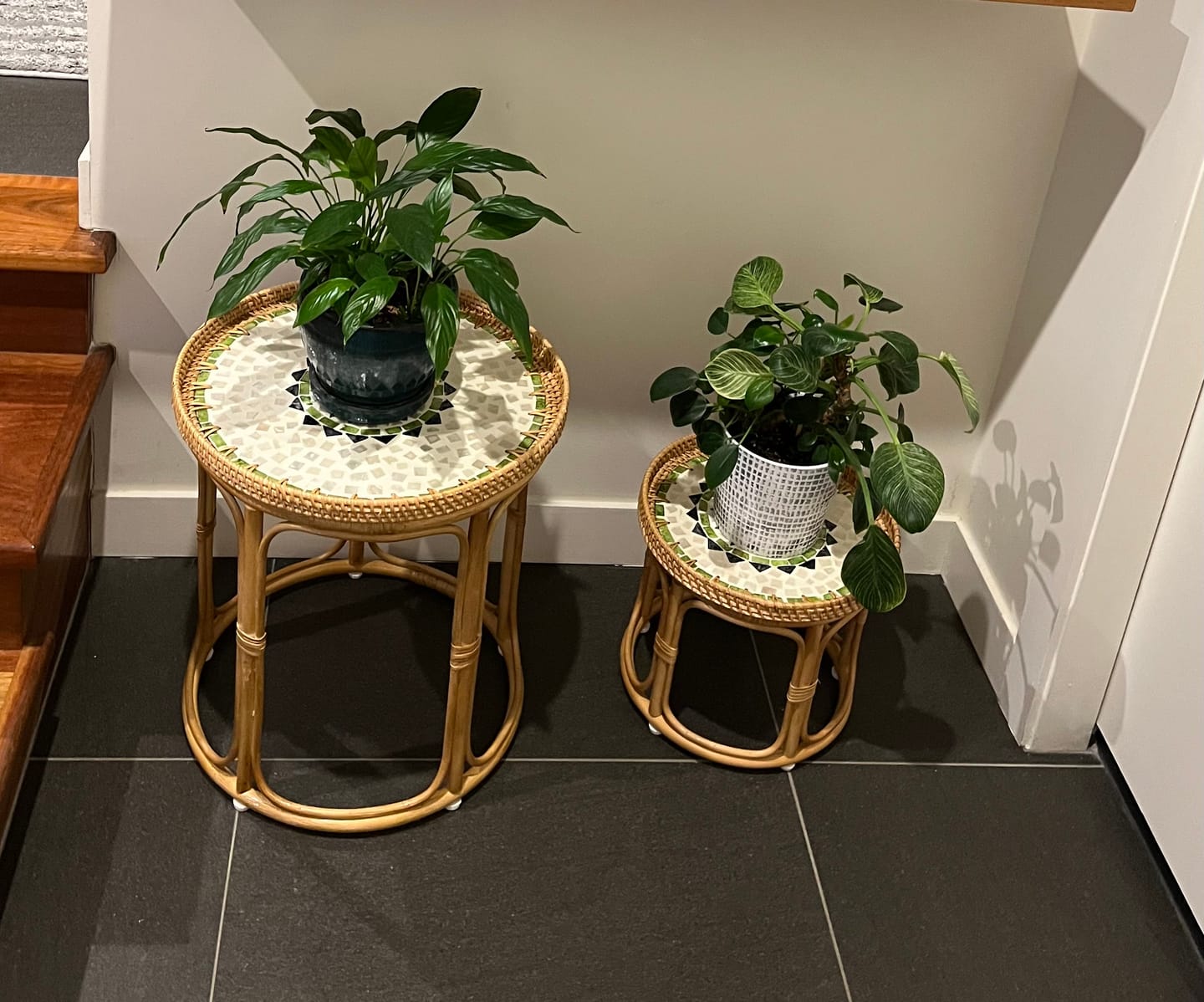 Customer photo review of Oasis Rattan Table Set