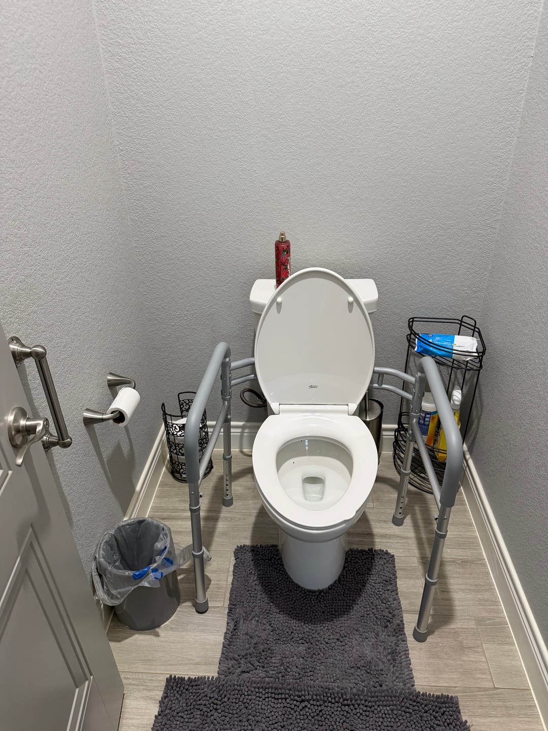 Customer photo review of Toilet Safety Rail (350lb)