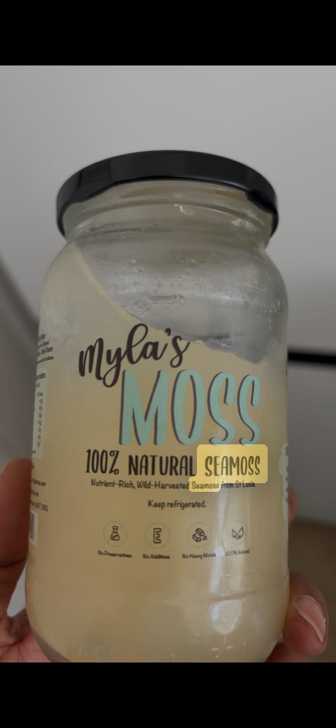 Customer photo review of Seamoss Gel