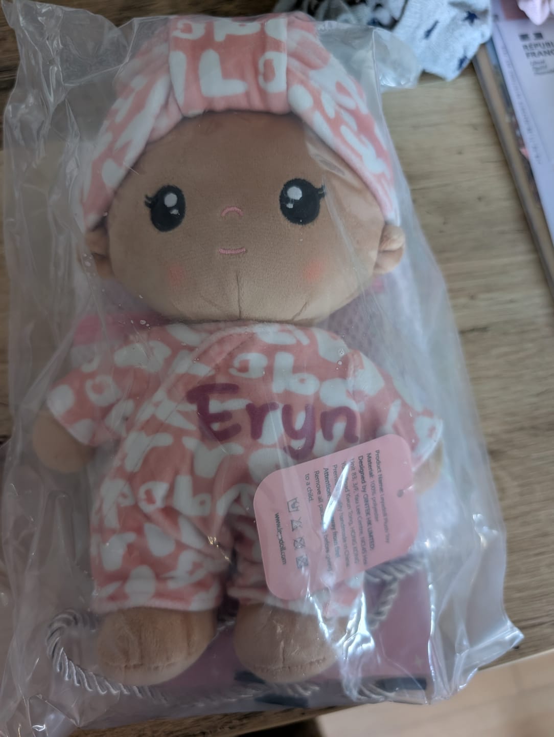 Customer photo review of Personalized Lola Baby Girl