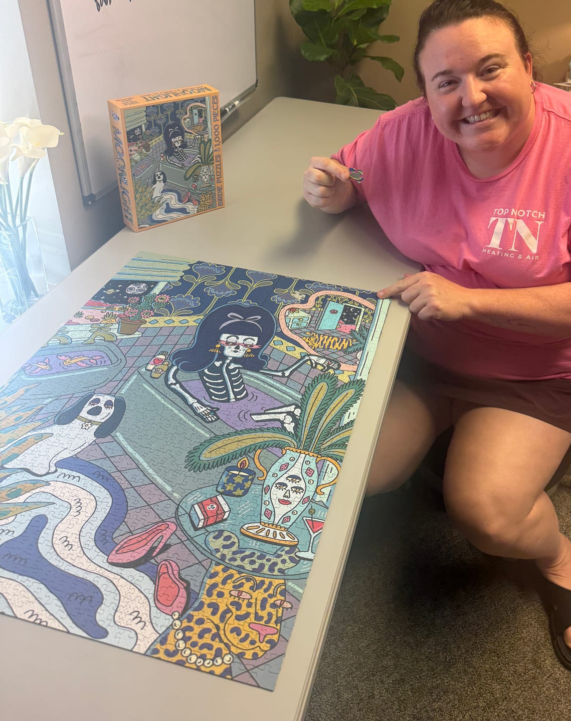Customer photo review of Moonlight | 1000 Piece Puzzle