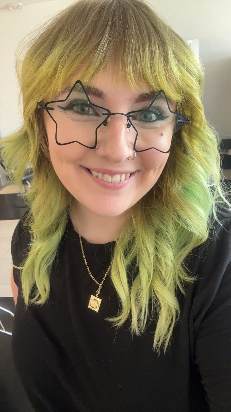 Customer photo review of Starr Eyeglasses