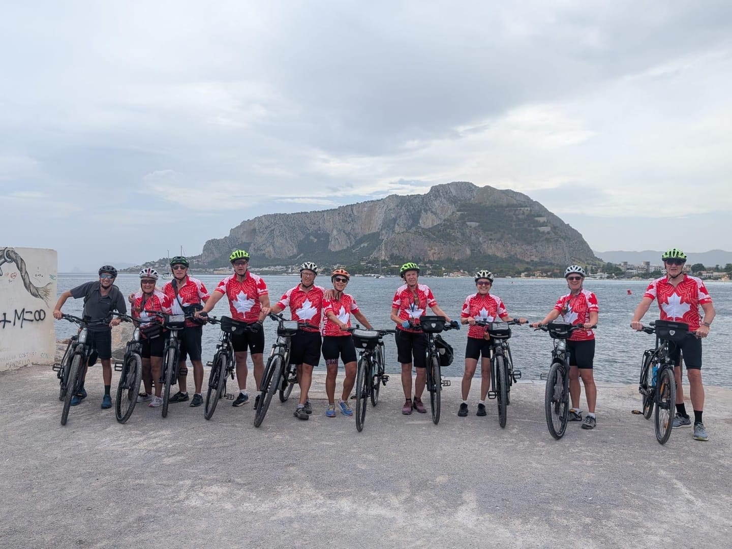 Customer photo review of Canada Cycling Jersey