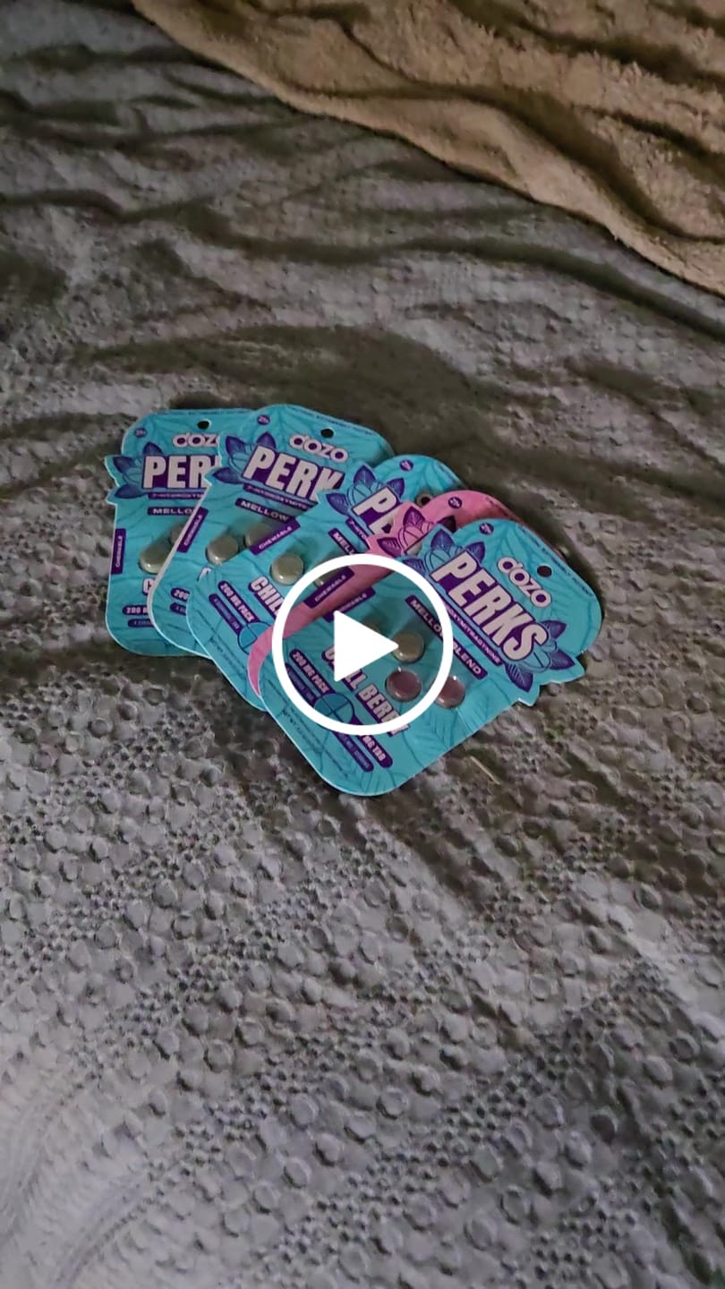 Customer video review of Dozo PERKS 7-OH — Chill Berry
