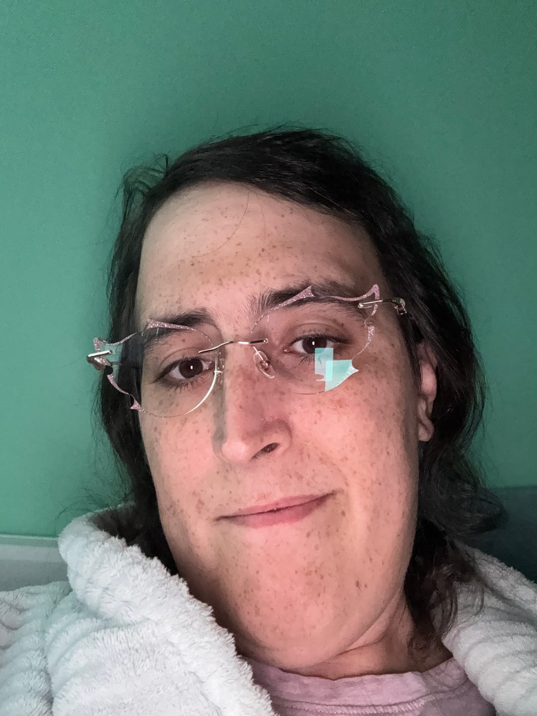 Customer photo review of Flare Eyeglasses
