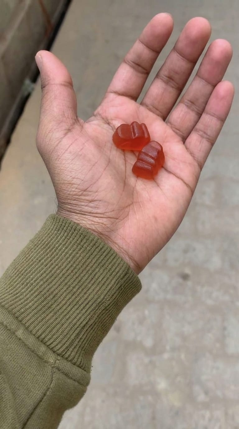 Customer photo review of Dr Sebi's Healing Red Gummy