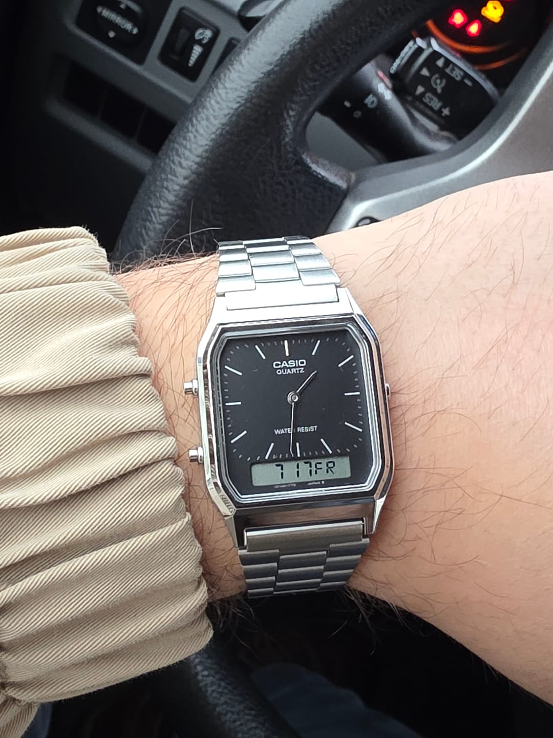 Customer photo review of Reloj Casio Vintage AQ-230A-1DMQ Dial Negro