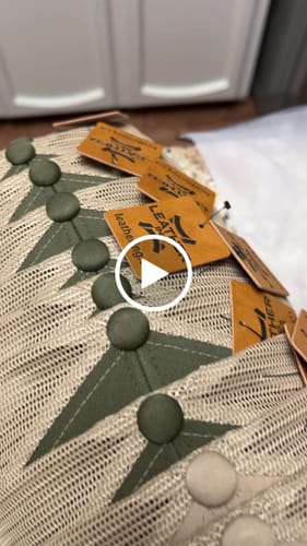 Customer video review of (12 Pack) Custom Leather Patch Hats