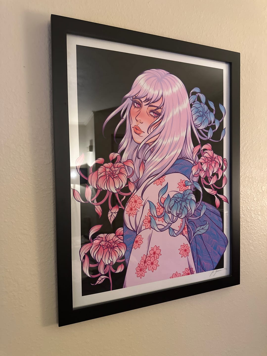 Customer photo review of SUMI 墨 - Limited Edition Print