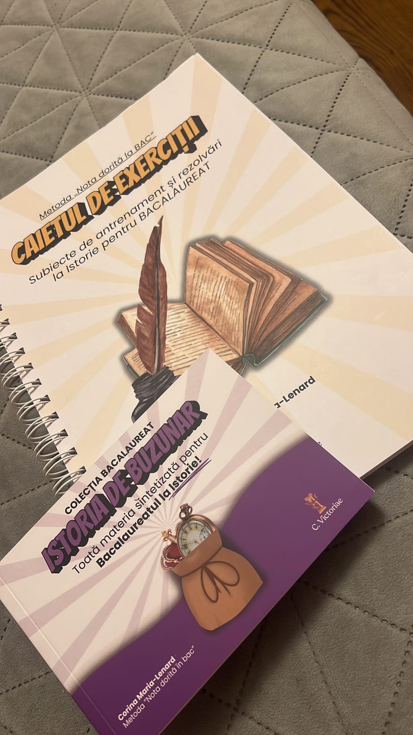 Customer photo review of Pachet Bacalaureat UMAN (Istoria de buzunar + Caiet de Exercitii Istorie)