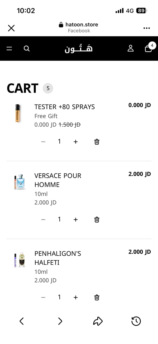 Customer photo review of VERSACE POUR HOMME