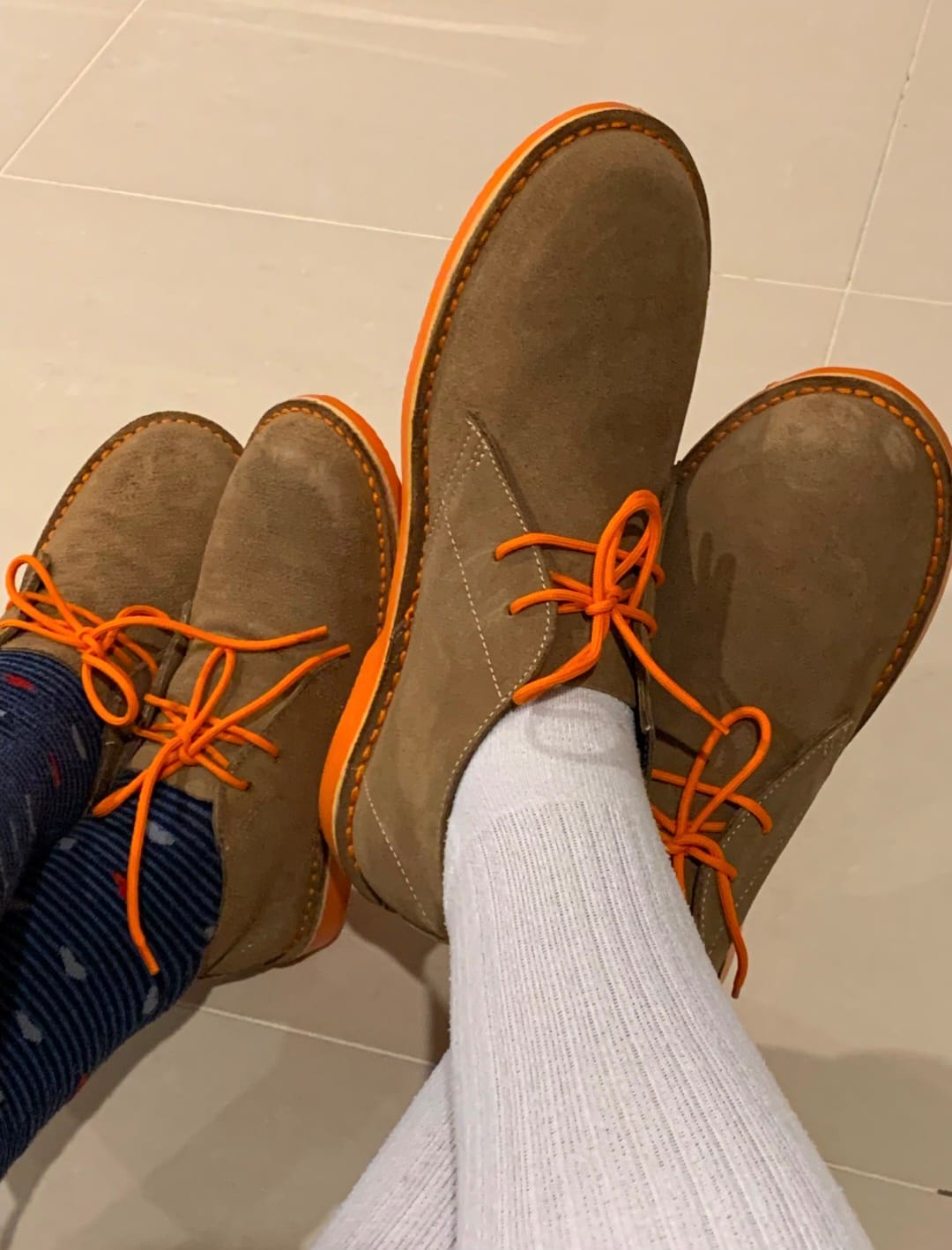 Customer photo review of Heritage Bloem (Orange Sole)