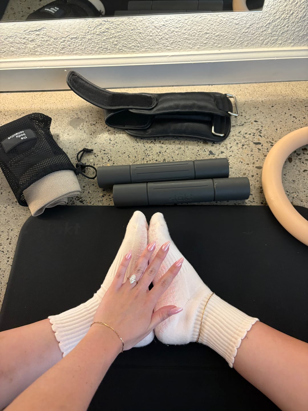Customer photo review of Grip Basics - Soft Pink