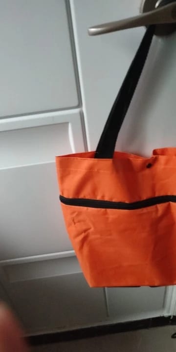 Customer photo review of Calviro RollGo™ Opvouwbare Boodschappentrolley