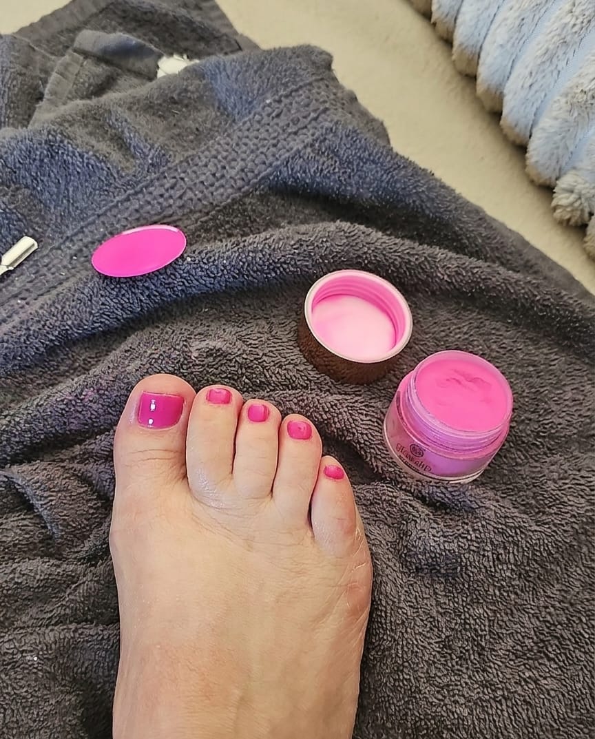 Customer photo review of After Party Dipping Powder