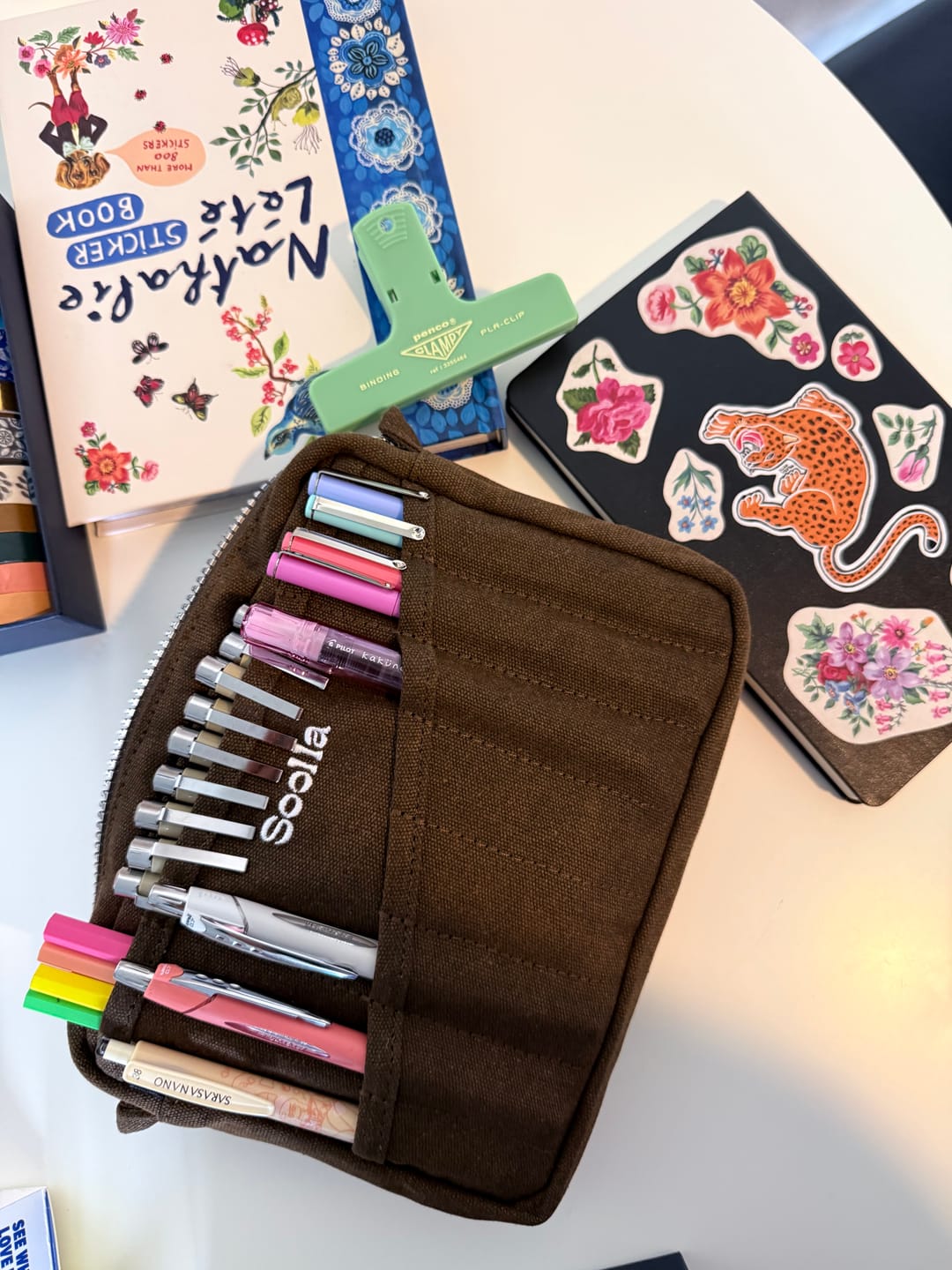 Customer photo review of Soolla® Studio Pouch, Coffee Bean