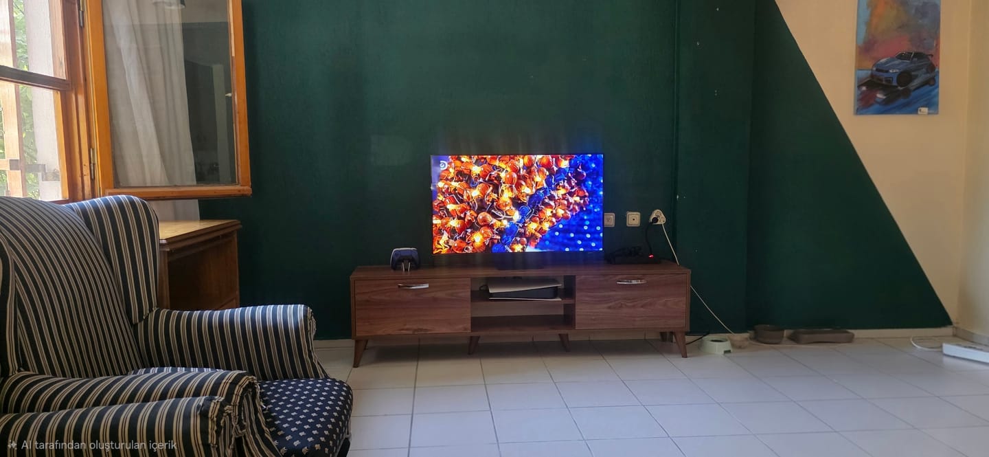 Customer photo review of Rani A9 Tv Ünitesi Modern Ayaklı Tv Sehpası 180 cm Minyatür Ceviz