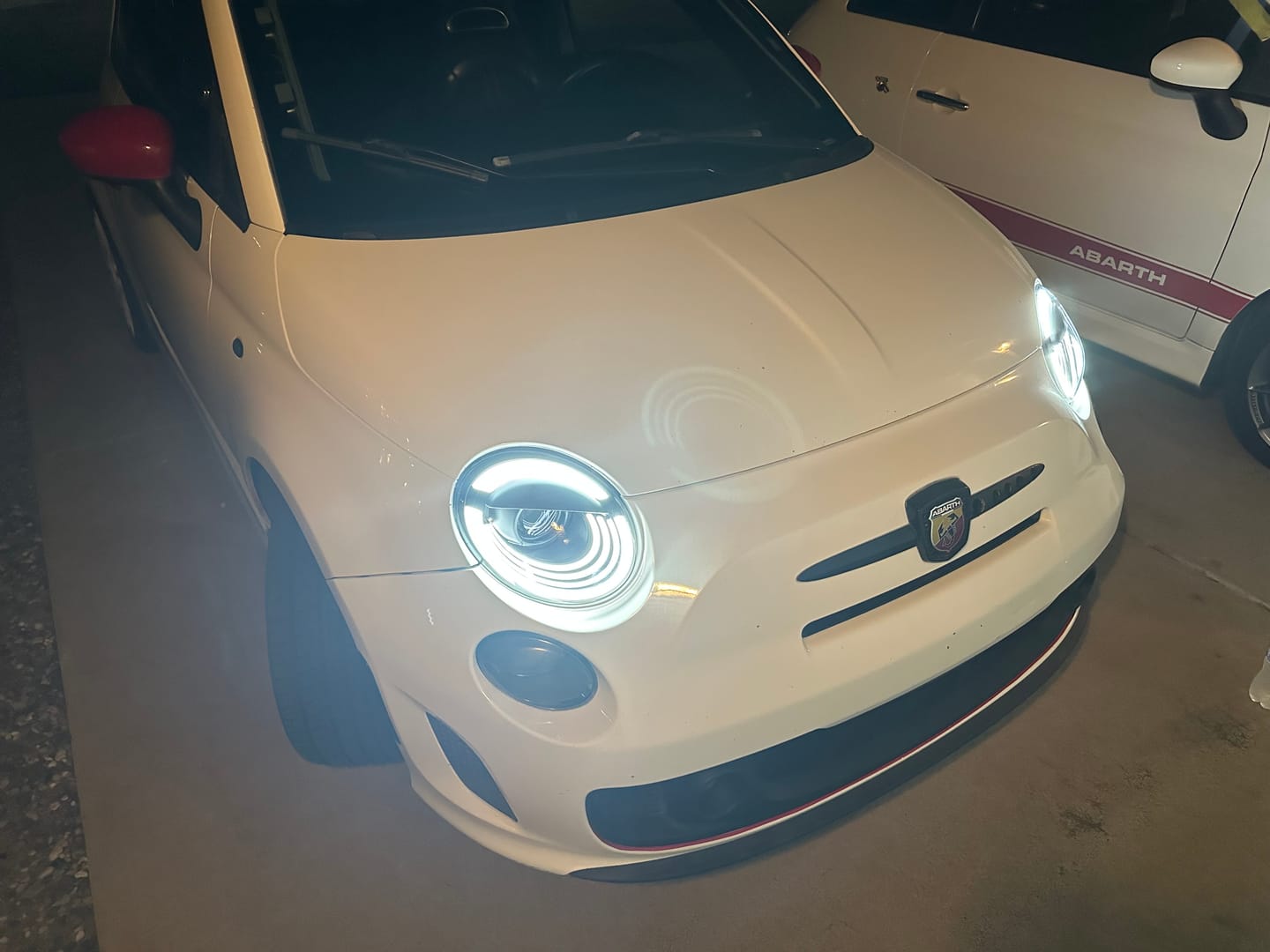 Customer photo review of Full LED Headlights Abarth & Fiat 500 (2012–2019) – USA/Canada Version