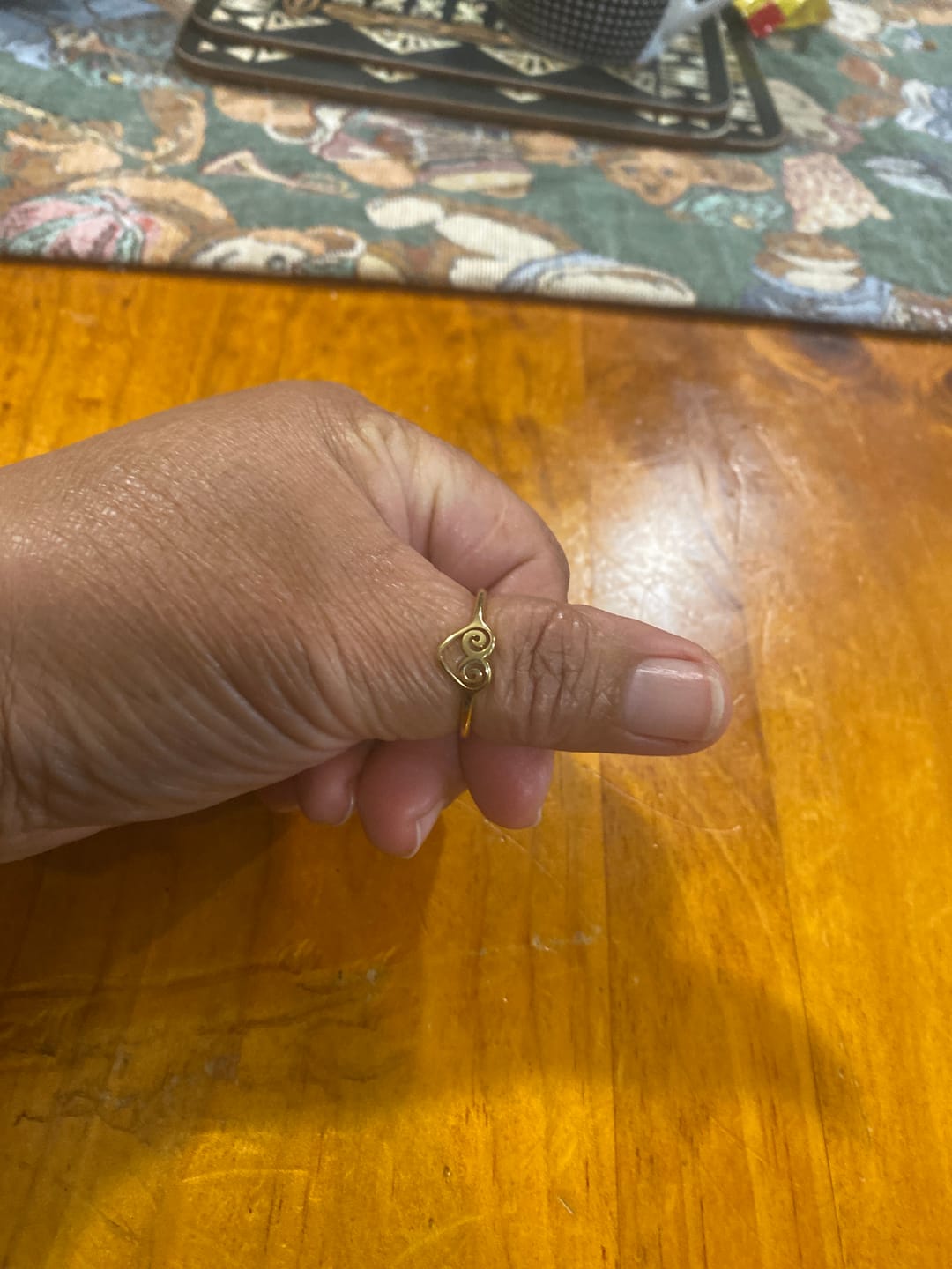 Customer photo review of Manawa & Co Aroha Heart Ring