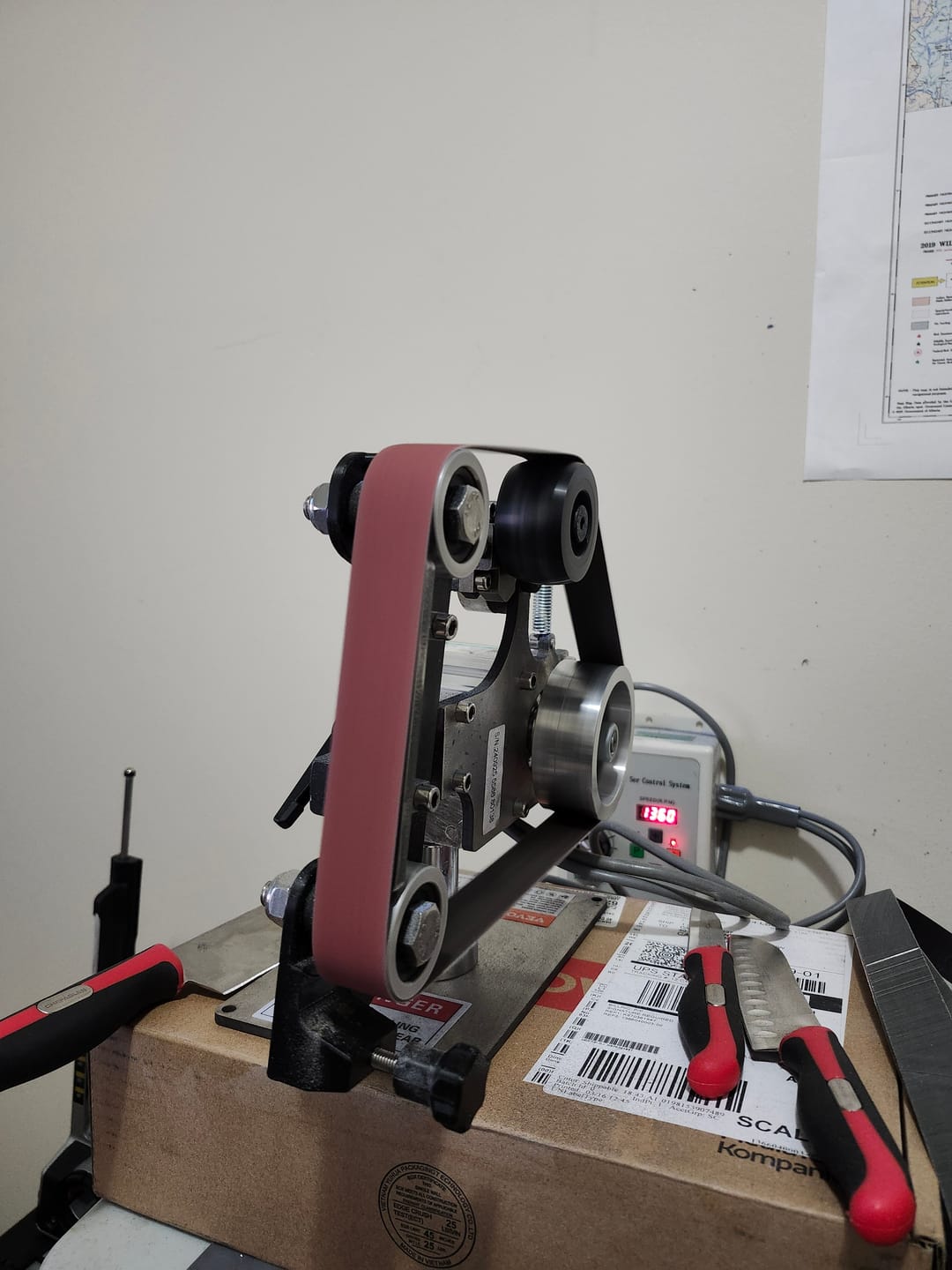 Customer photo review of Vevor Idler Wheel – Dual Bearing Ver 2.0
