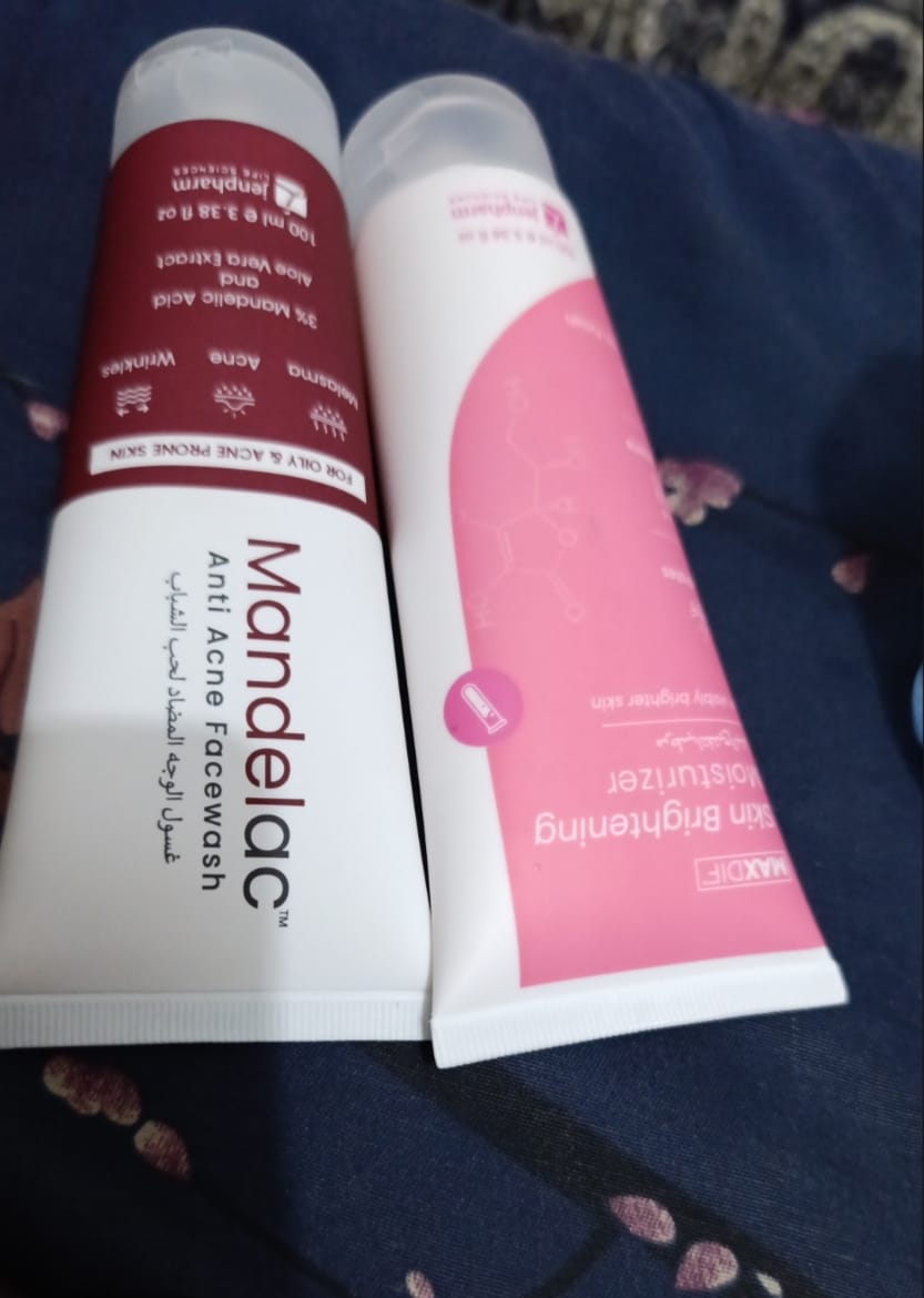 Customer photo review of Maxdif Brightening Moisturizer