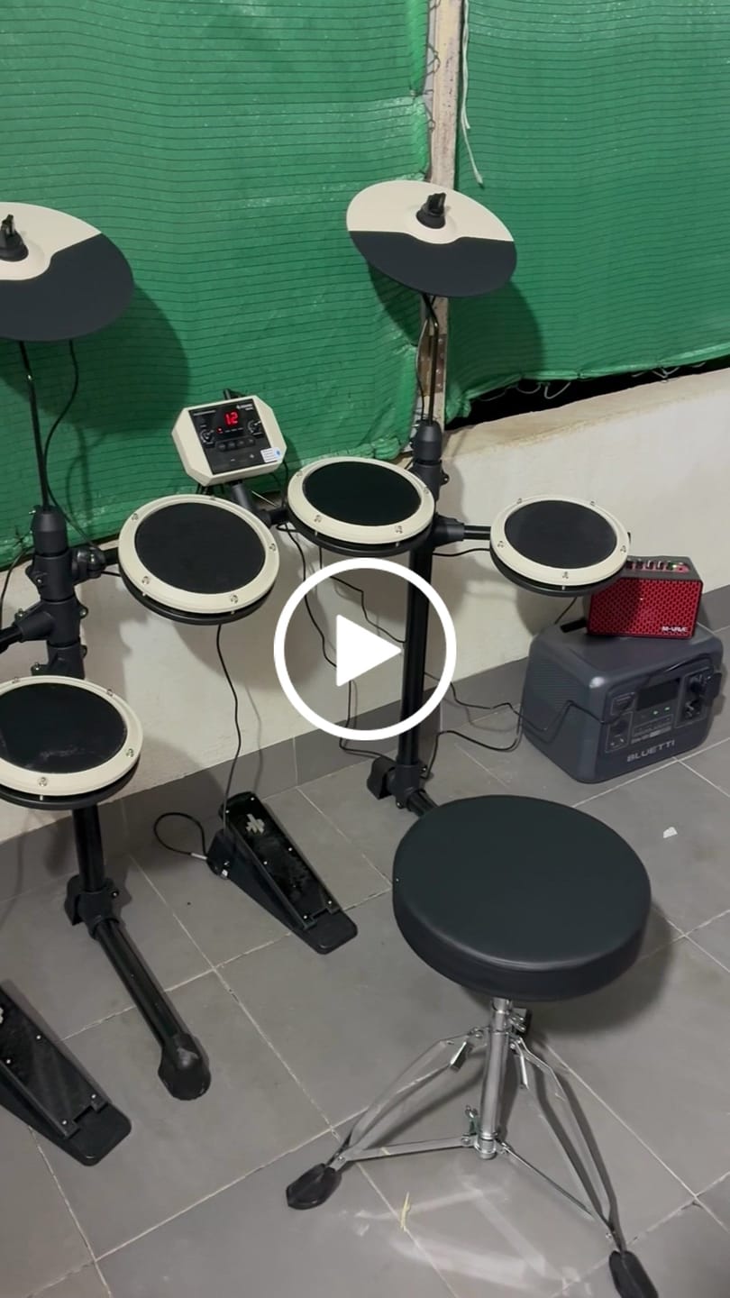 Customer video review of Donner DED-80  La batería electrónica perfecta para principiantes y niños