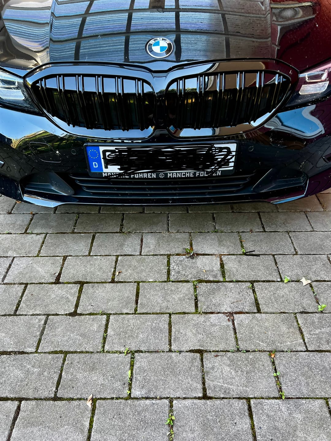 Customer photo review of BMW 3 Series G20/G21 Pre-LCI Gloss Black Double Slat Grill (2019-2022)
