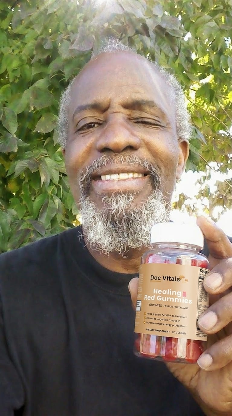 Customer photo review of Dr Sebi's Healing Red Gummy