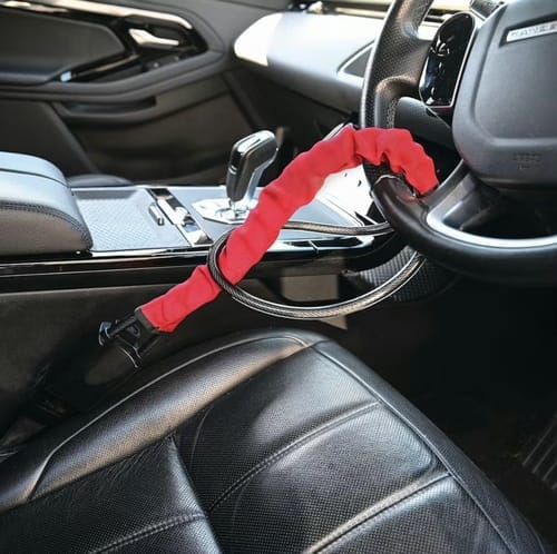 Customer photo review of Ultimate Universal Steering Lock