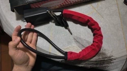 Customer photo review of Ultimate Universal Steering Lock