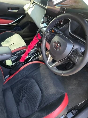 Customer photo review of Ultimate Universal Steering Lock