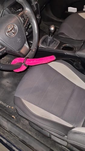 Customer photo review of Ultimate Universal Steering Lock