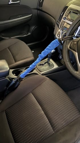 Customer photo review of Ultimate Universal Steering Lock