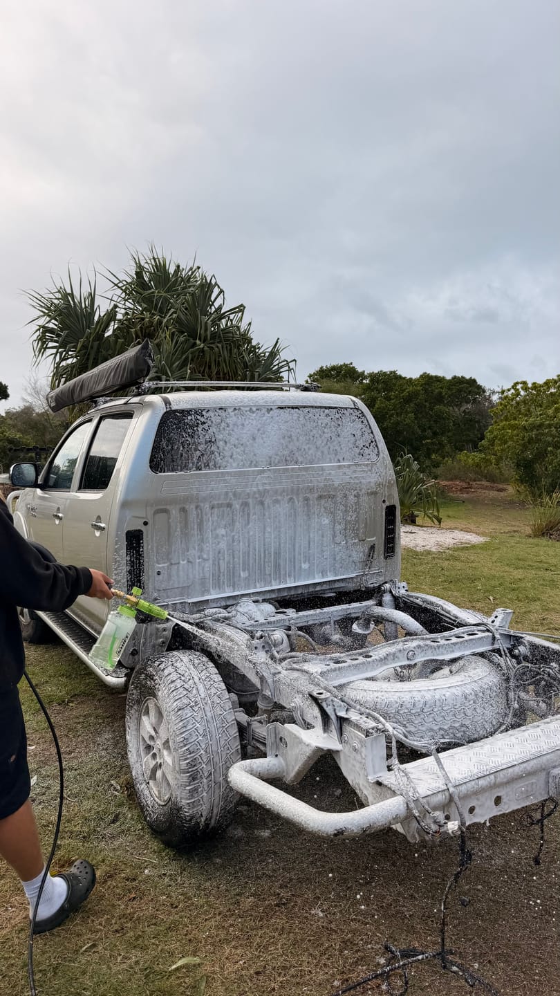Customer photo review of Snow Foam Cannon