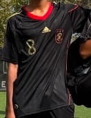 Customer photo review of Mesut Ozil - Germany Deutschland 2010 World Cup Black Jersey Trikot