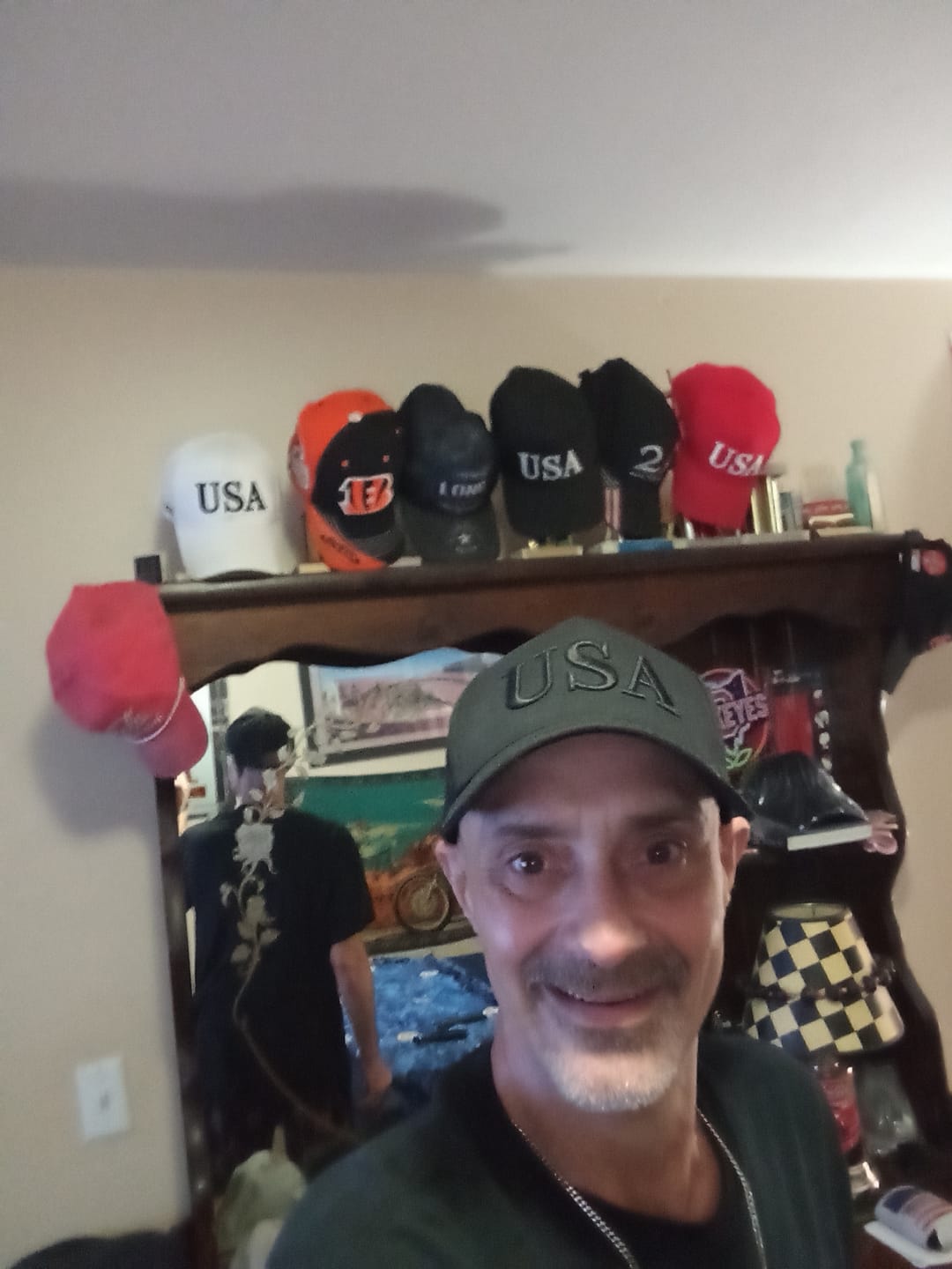 Customer photo review of USA 250th Anniversary Hat (1776–2026) — U.S.A. Embroidered Semiquincentennial Cap