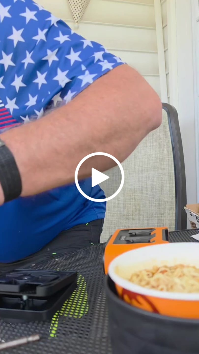 Customer video review of DualForce Tradie Waist Fan 14500mAh